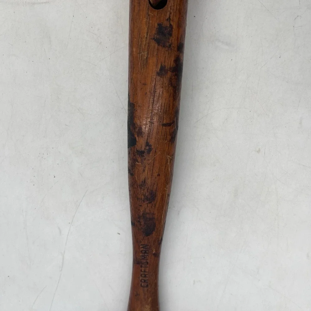 Craftsman Roofing Hammer Waffle Hatchet Vintage Tool Used